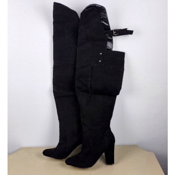 JustFab Shoes - JustFab Ramona Knee High Boots